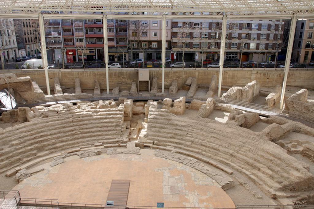 Casa Del Mercado Zaragoza Buitenkant foto