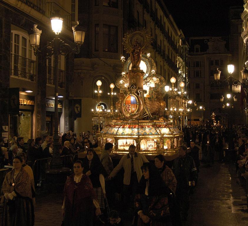 Casa Del Mercado Zaragoza Buitenkant foto
